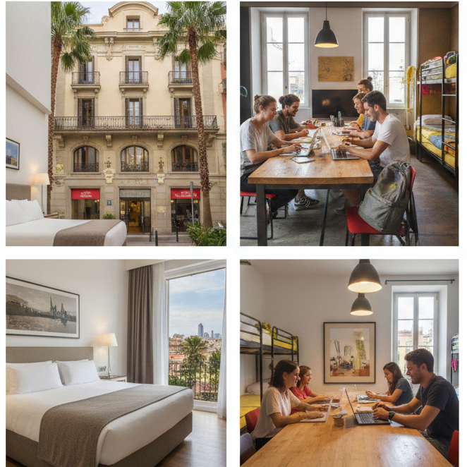 Logement pas cher à Barcelone