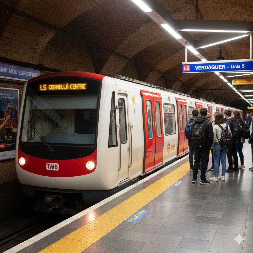 Metro pour visiter Barcelone à moindre coûts