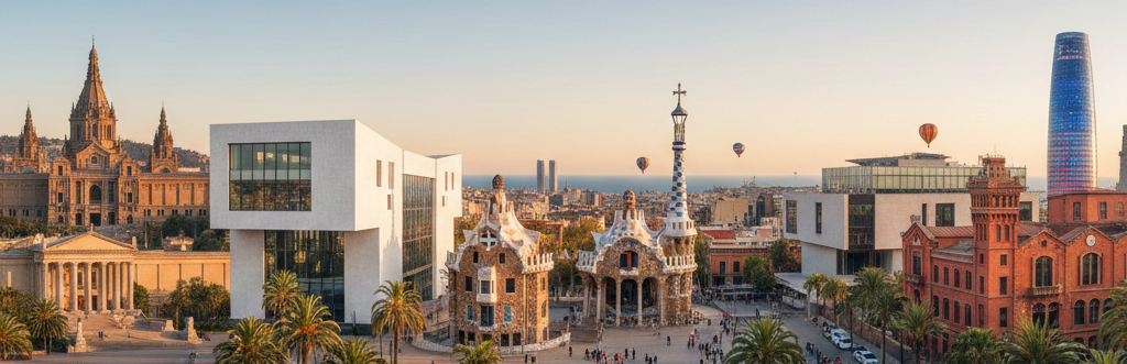 Regroupement des musées présents à Barcelone